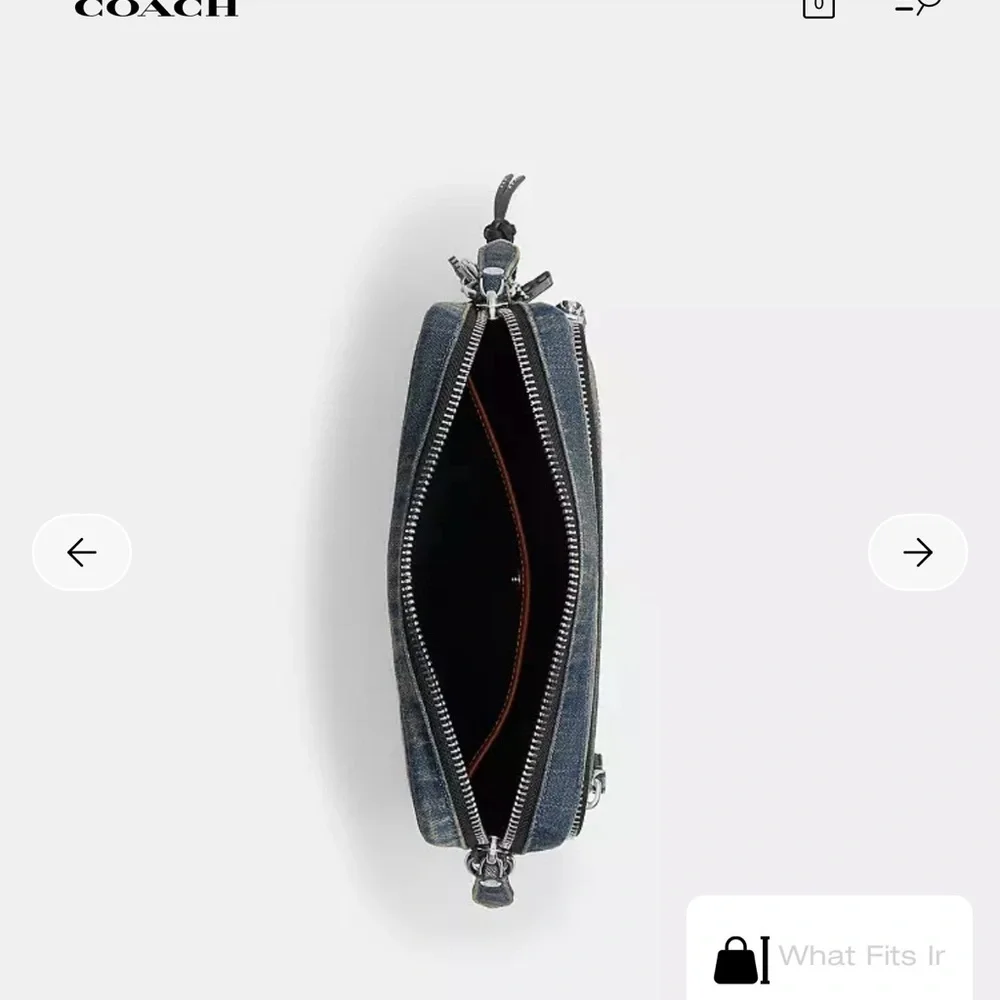 SOLD Coach Dakota Denim handbag - NWT - Picture 4 of 10